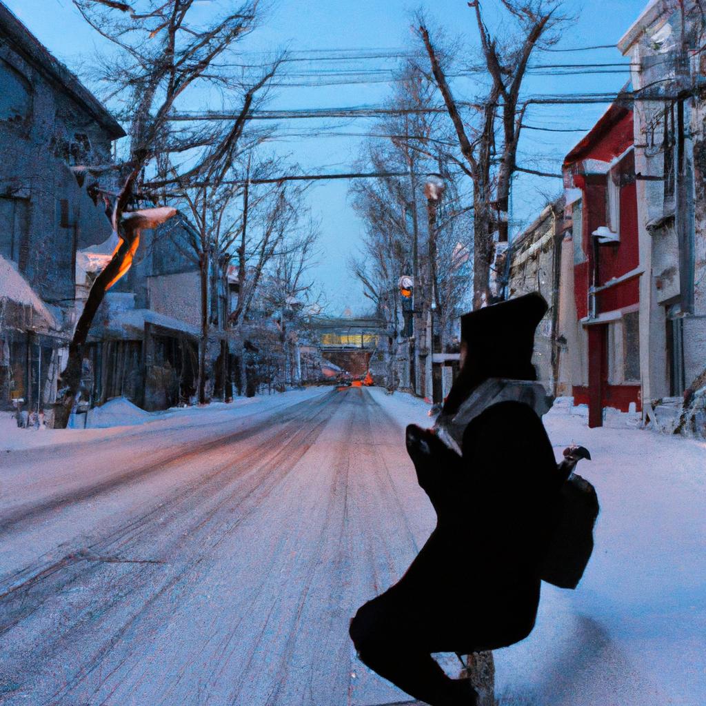 Person exploring Sapporo's hidden treasures